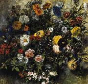 Eugene Delacroix Bouquet of Flowers Sweden oil painting reproduction